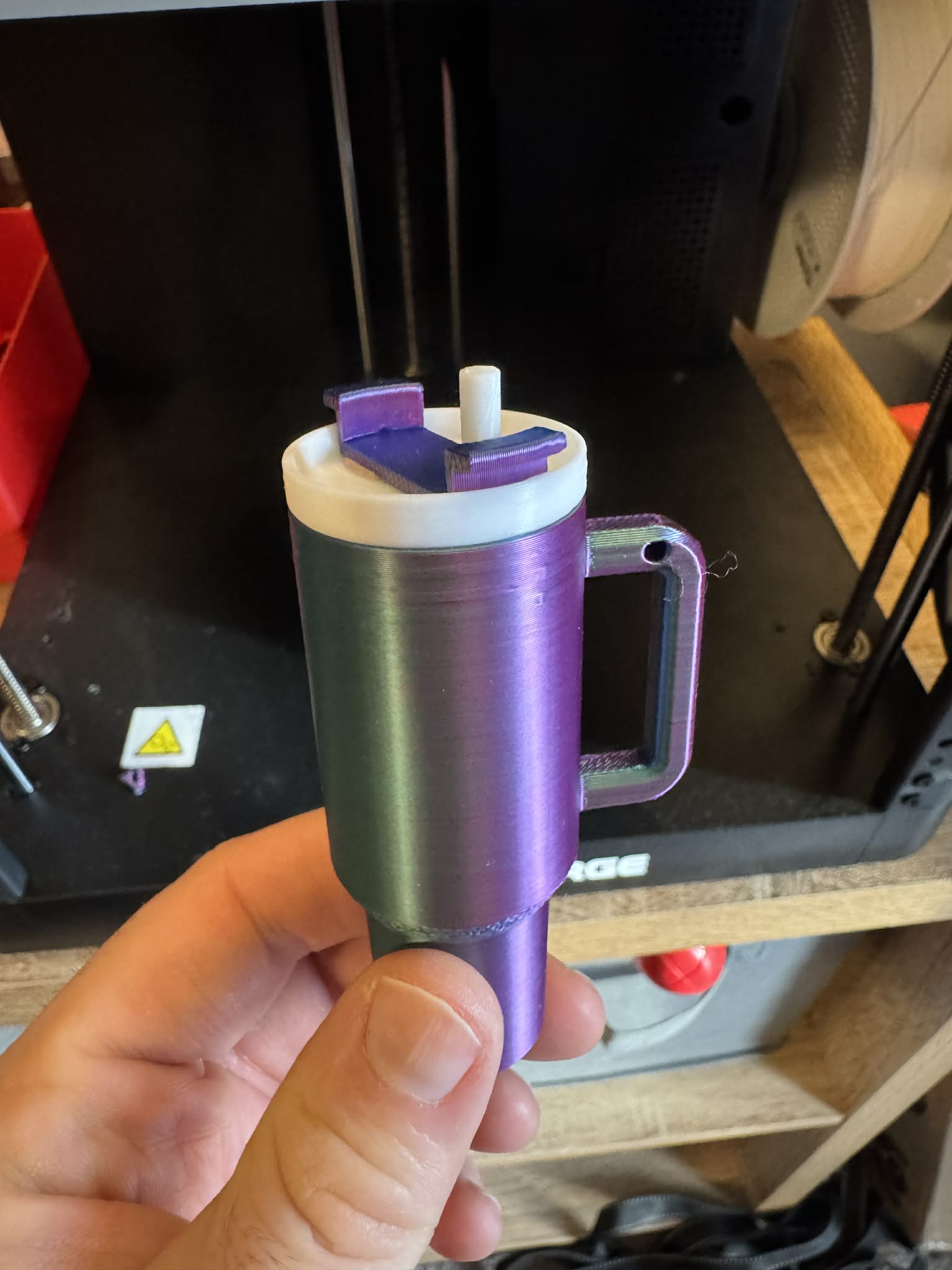 3D Printed Tumblr Key Chain