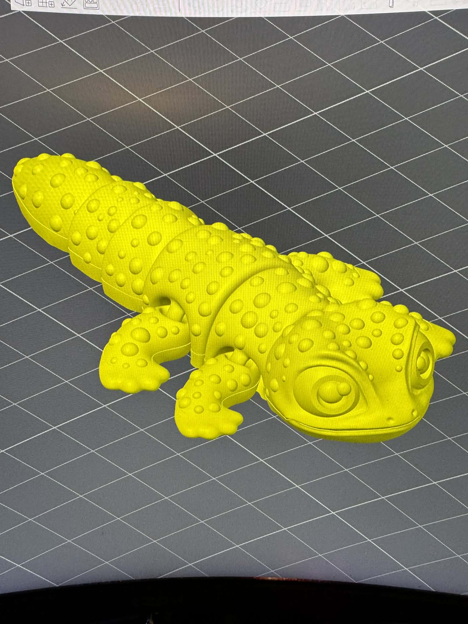 3D Printed Articulating Gecko