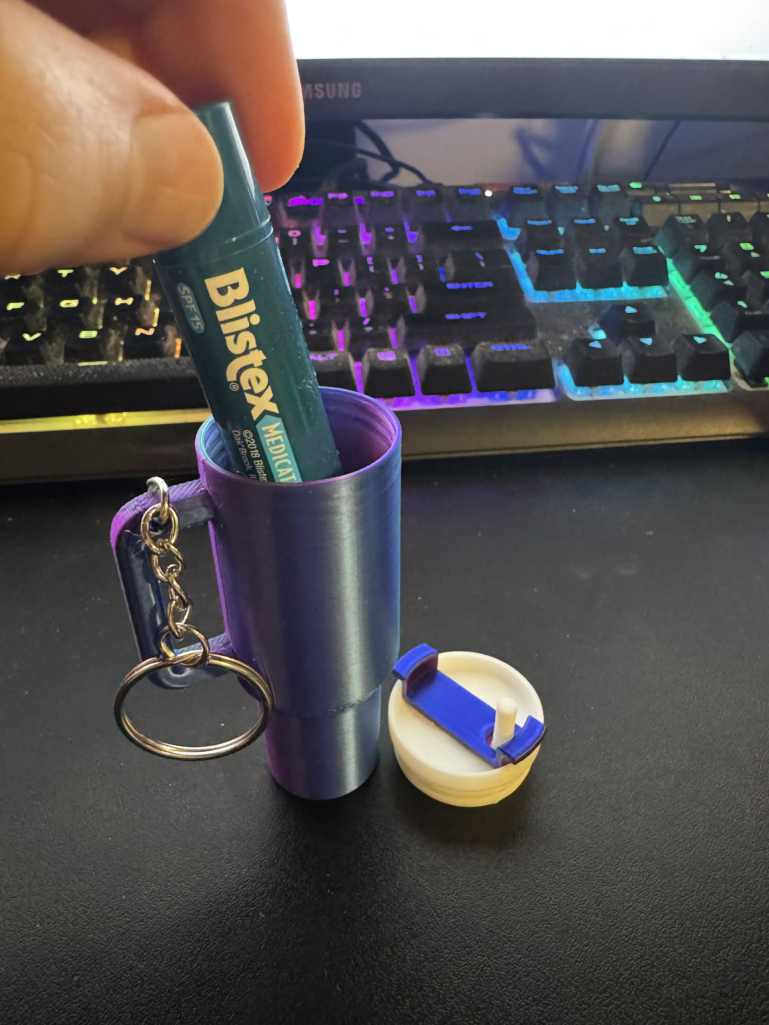 3D Printed Tumblr Key Chain