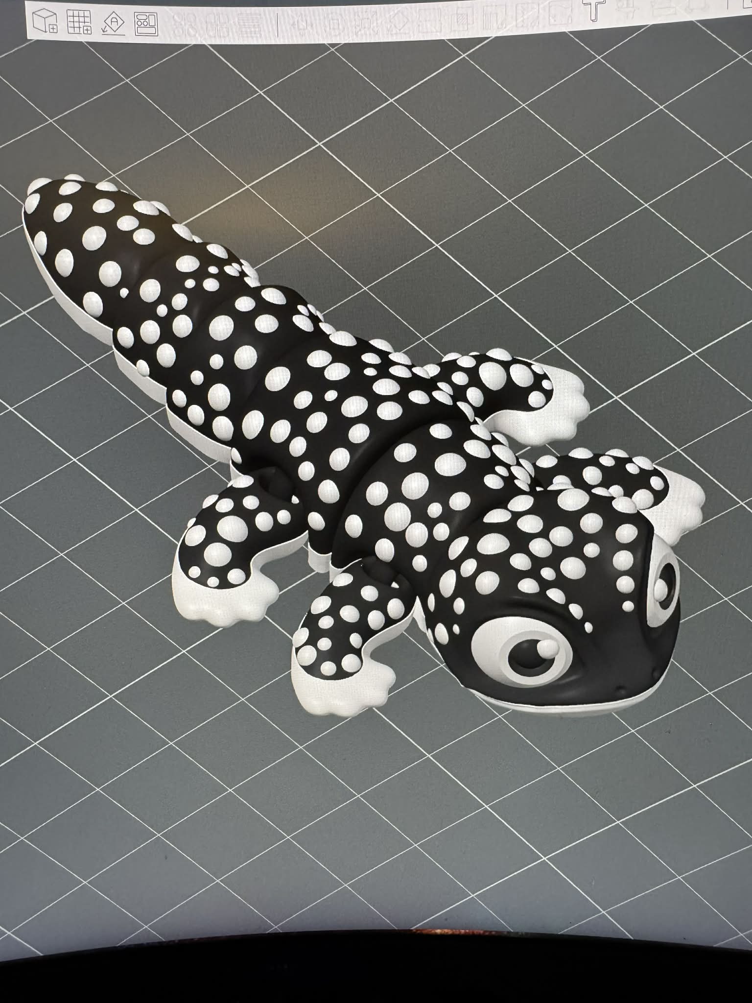 3D Printed Articulating Gecko